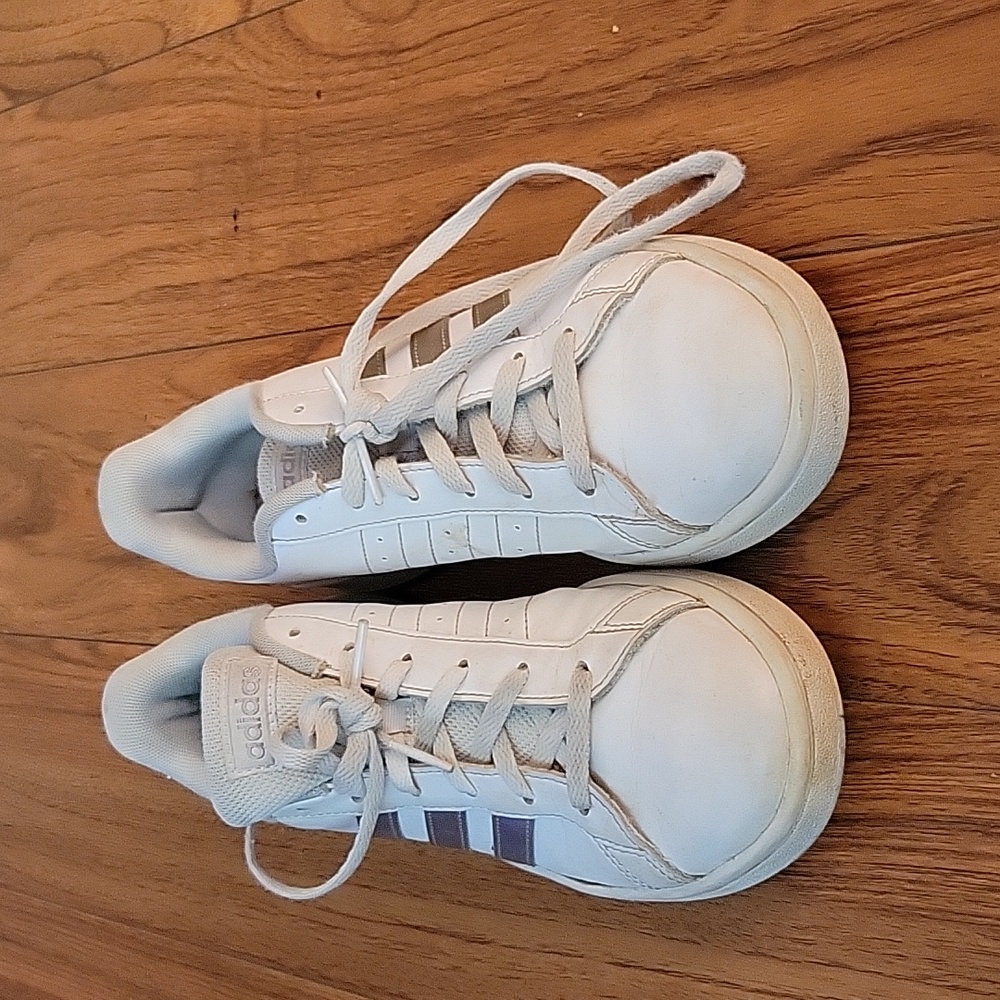 Girl Adidas shoes